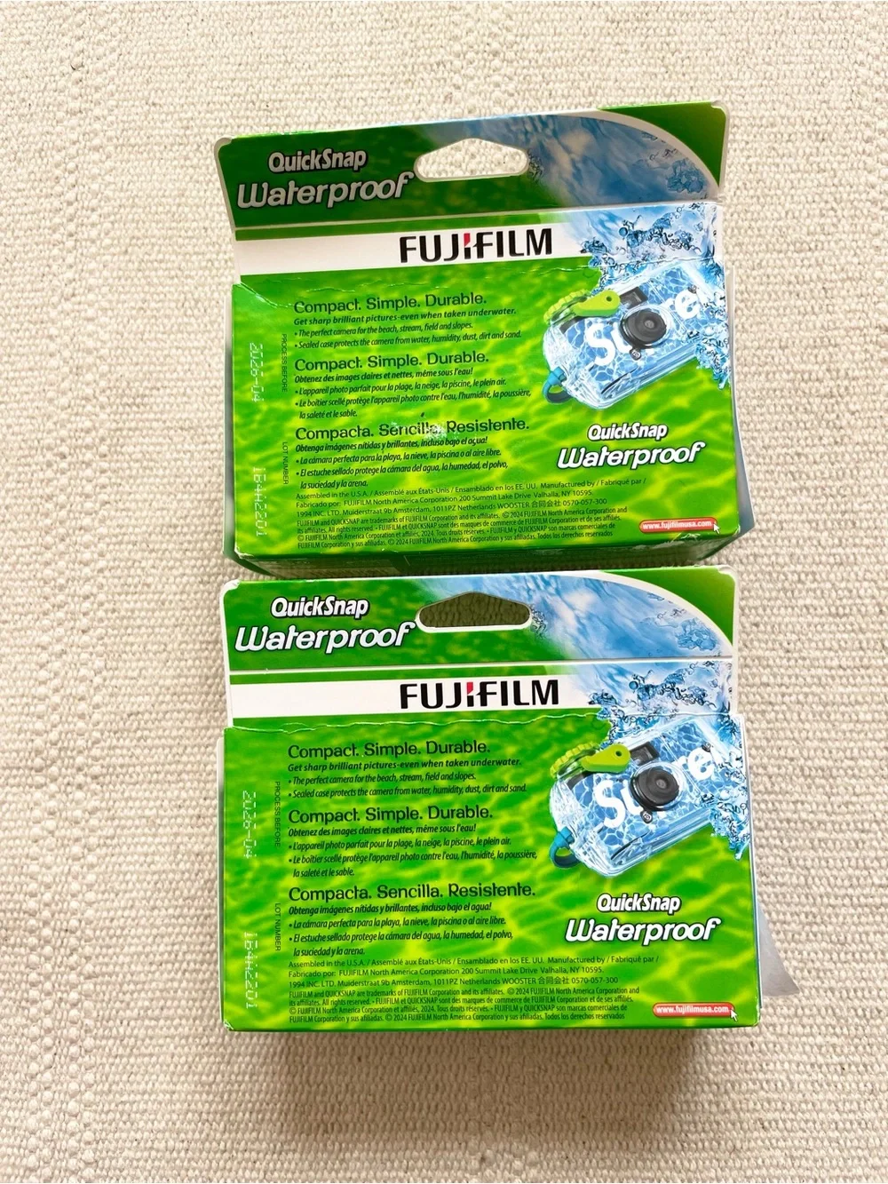 Supreme FujiFilm Waterproof Camera Blue SS24 Supreme New York 2024 2 In Box